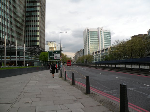  tombée du jour sur Euston Road